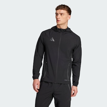 Veste de sport 'Tiro 25' ADIDAS PERFORMANCE en noir : devant