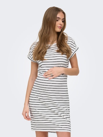 Robe 'OLMBloom' Only Maternity en noir : devant