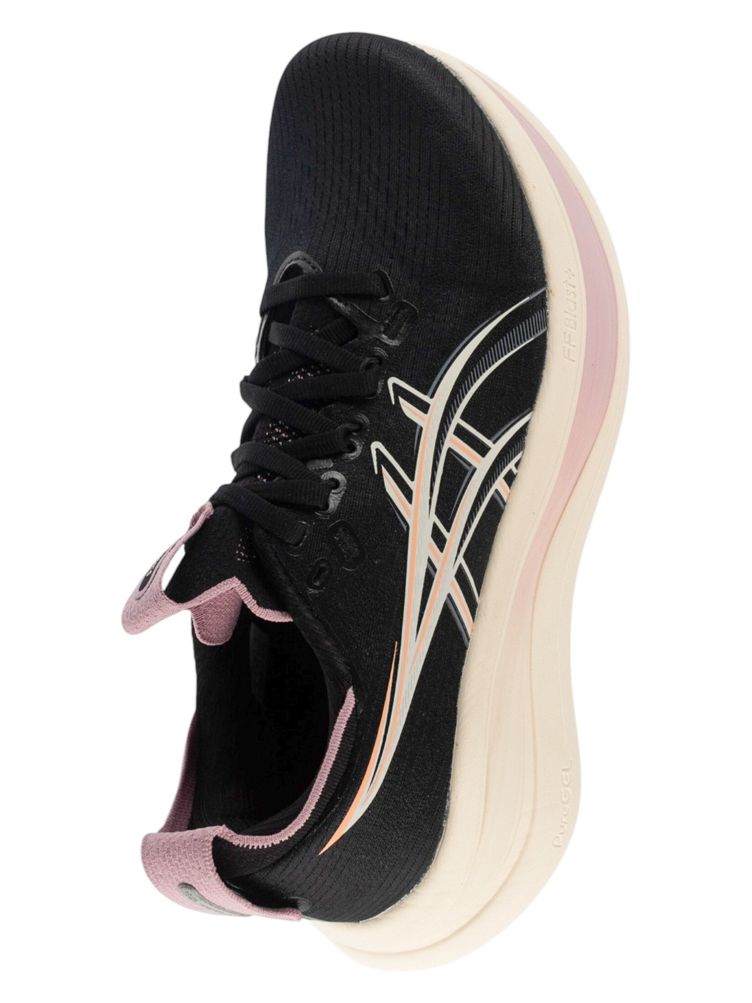 juoda ASICS Bėgimo batai 'Gel-Nimbus 28'