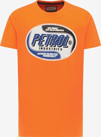 Petrol Industries T-shirt i orange