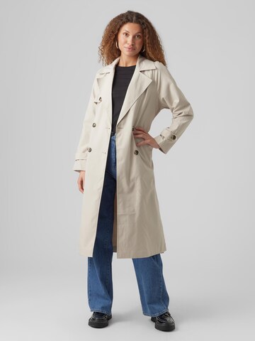 VERO MODA Between-seasons coat 'Tessa' in Beige