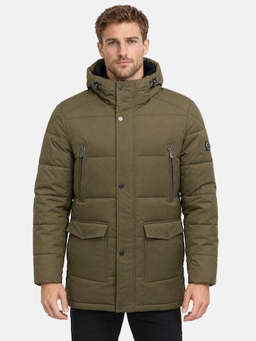 Tazzio - Chaqueta de invierno 'A823' en verde: frente