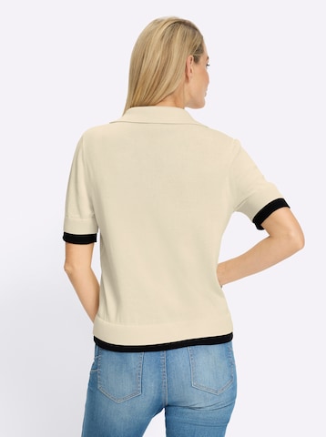 heine Pullover in Beige