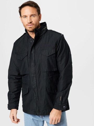 Veste mi-saison Superdry en noir : devant