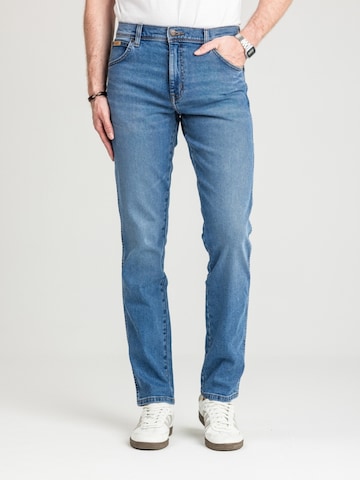 Slimfit Jeans 'TEXAS SLIM THE MARVERICK 112330696' di WRANGLER in blu