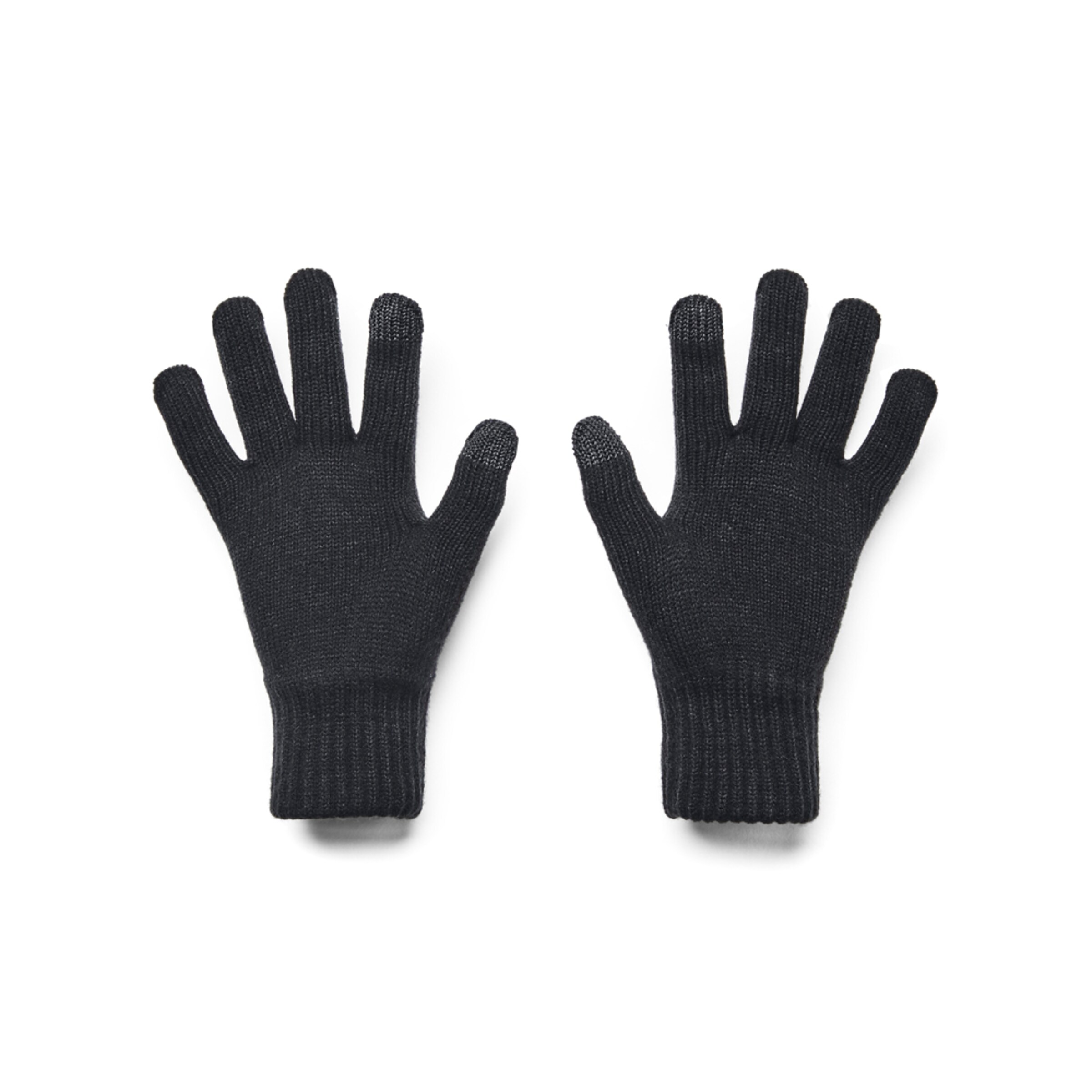 UNDER ARMOUR Athletic Gloves 'Halftime' in Black