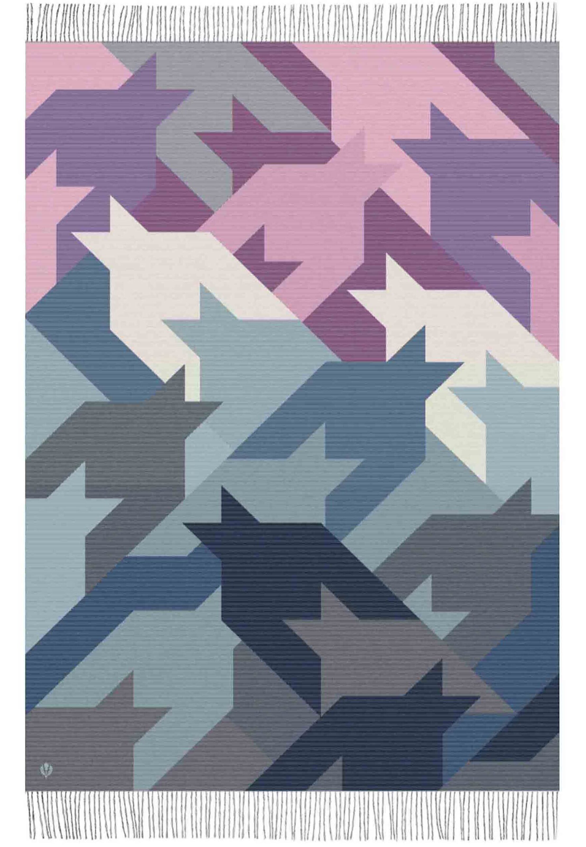 FRAAS Decke in Blau: Vorderseite