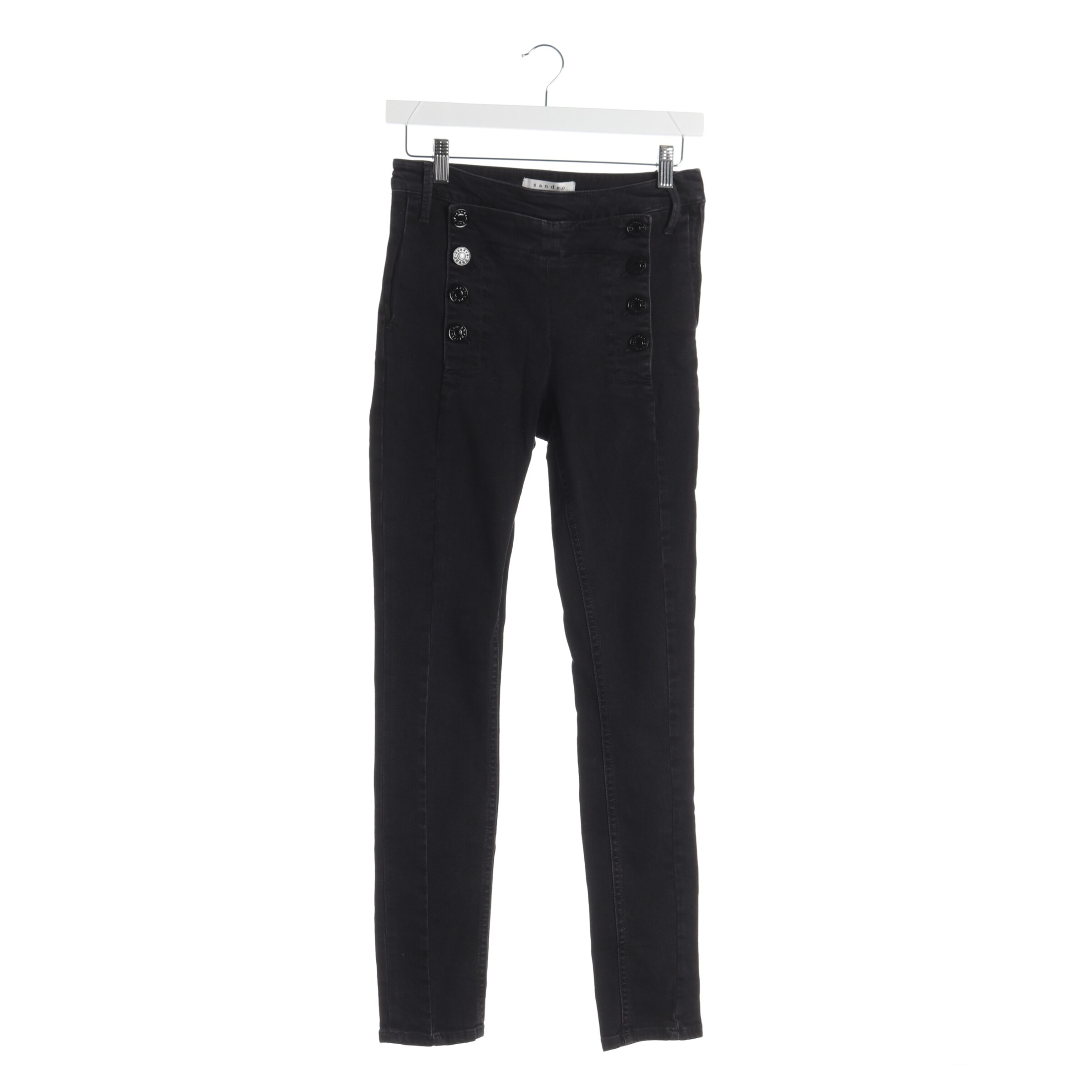 Sandro Jeans 25-26 in Schwarz: Vorderseite