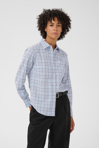 Part Two Bluse 'Yana' in Grau: Vorderseite