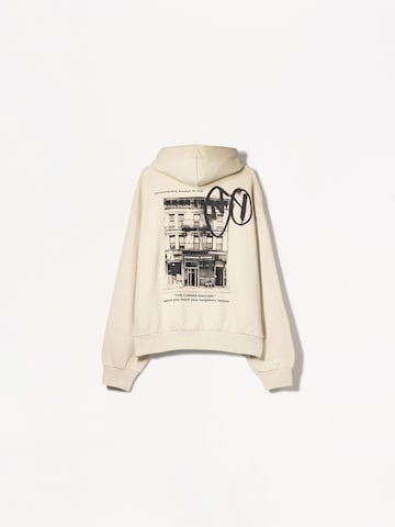 Bershka Sweatshirt in Beige