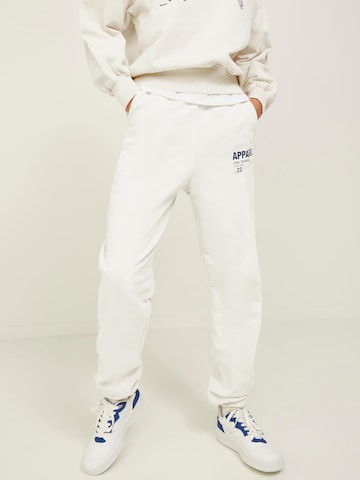 JJXX Zwężany krój Spodnie 'BIANCA' w kolorze biały: przód