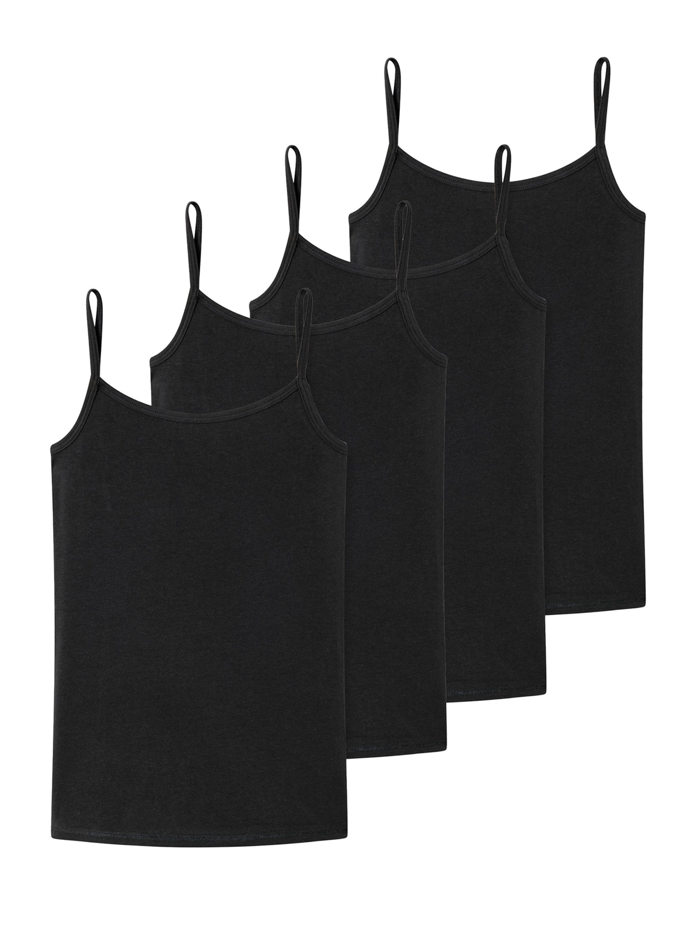 SCHIESSER Undershirt in Black: front