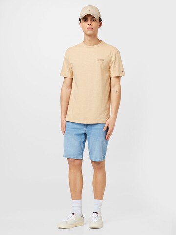 Tommy Jeans T-shirt i beige