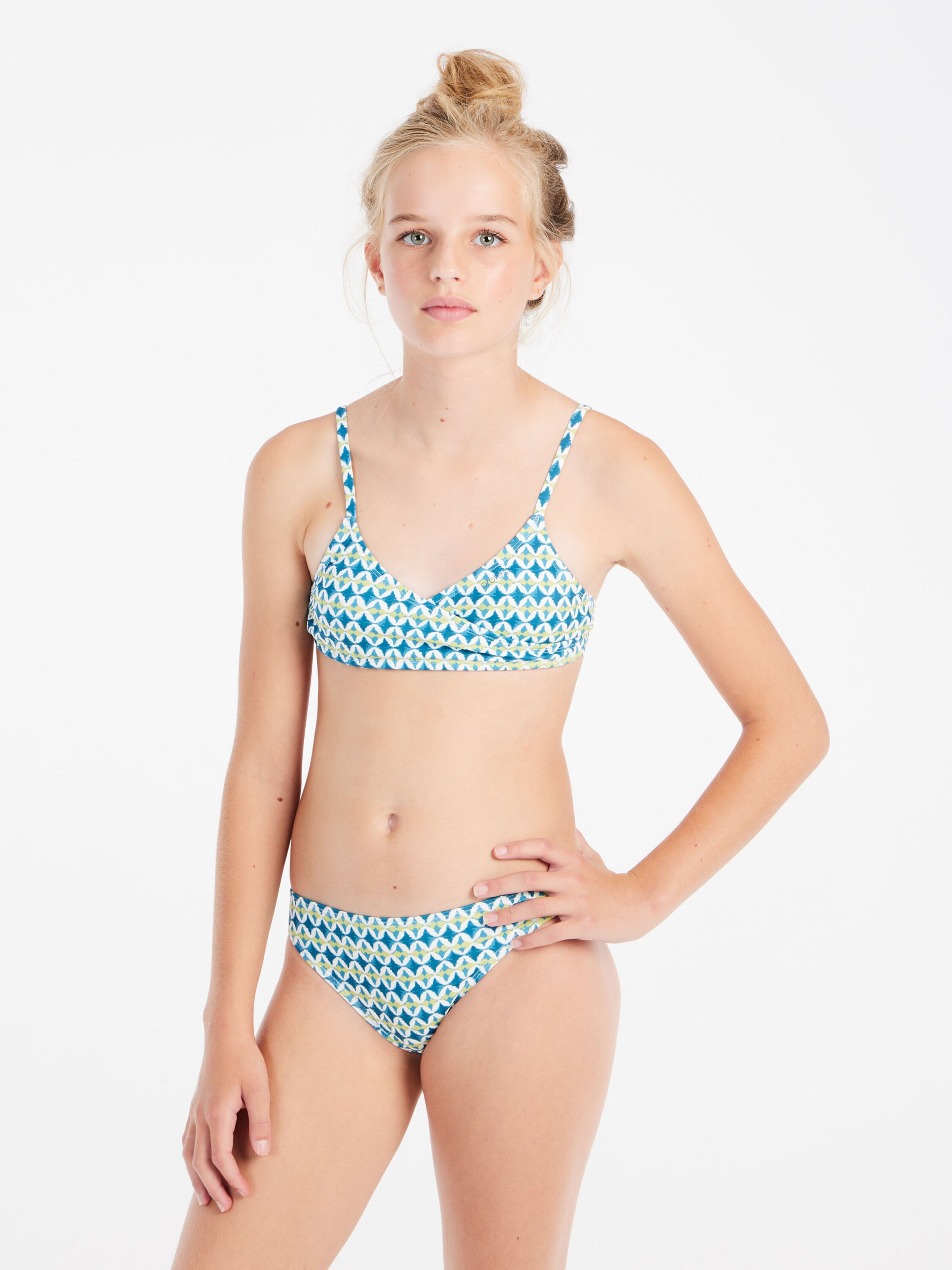 PROTEST Triangel Bikini 'PRTMovie JR'‌‌‌‌‌‌ in Grün: Vorderseite