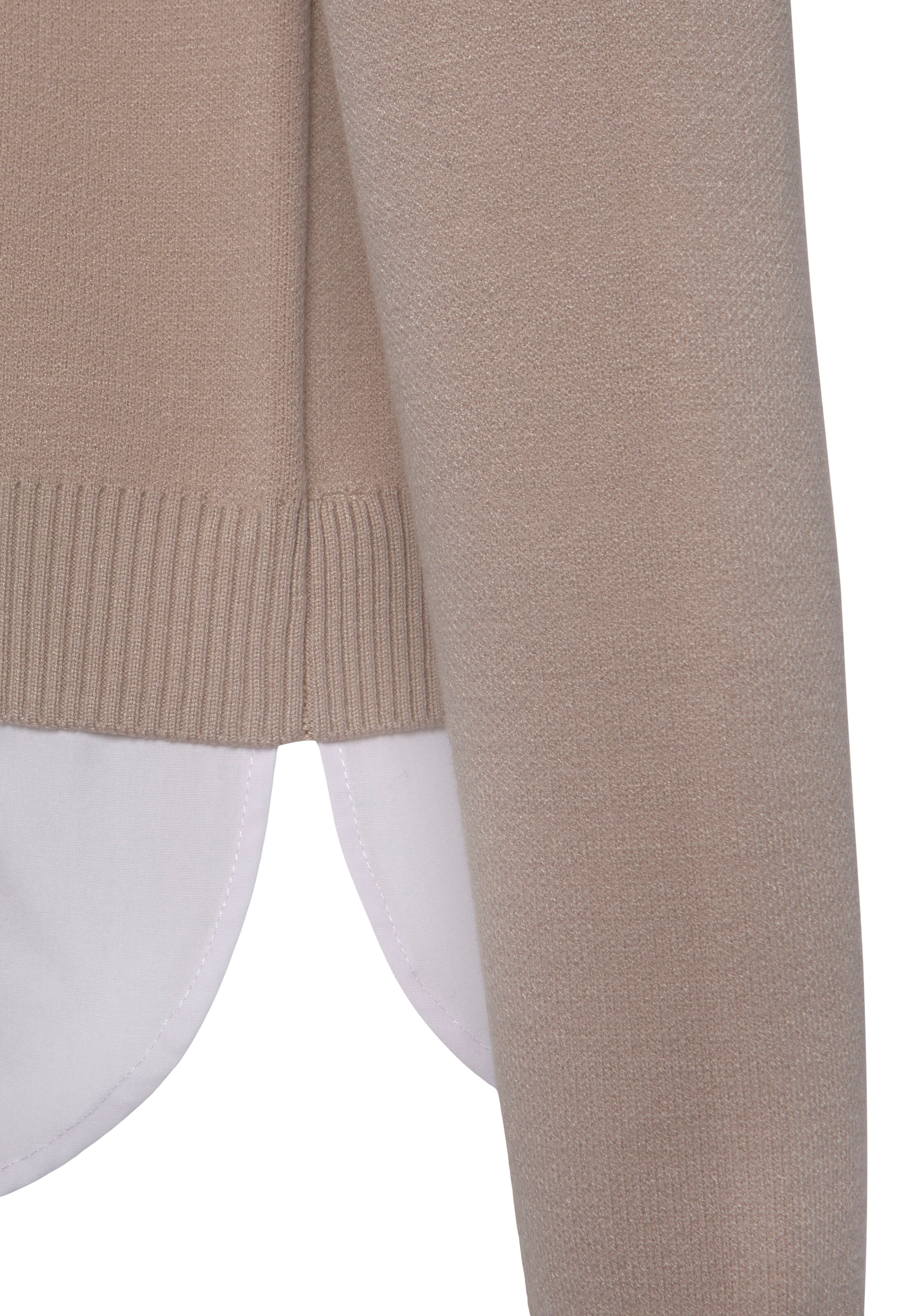 VIVANCE Свитер в Бежевый