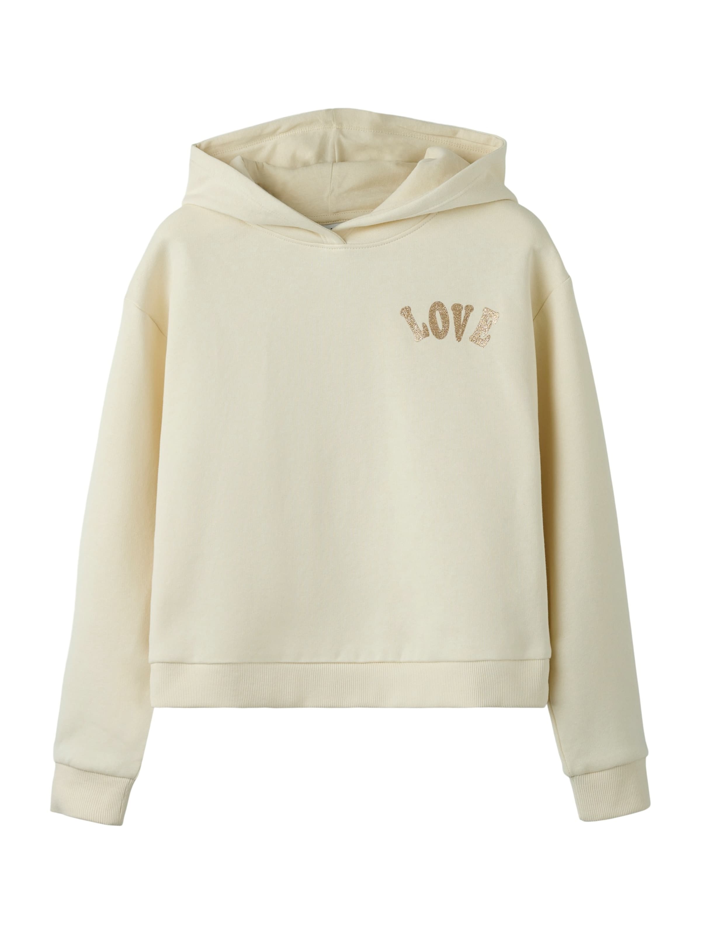 NAME IT Sweatshirt 'NKFKALI' in White: front