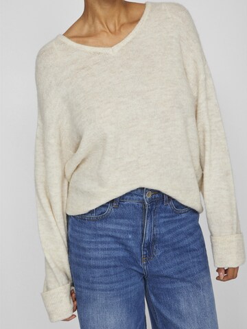 VILA Pullover in Beige