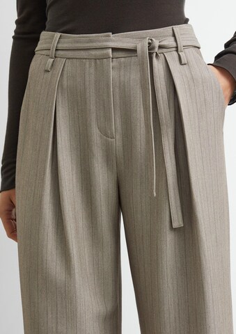 Wide Leg Pantalon à pince COMMA en beige