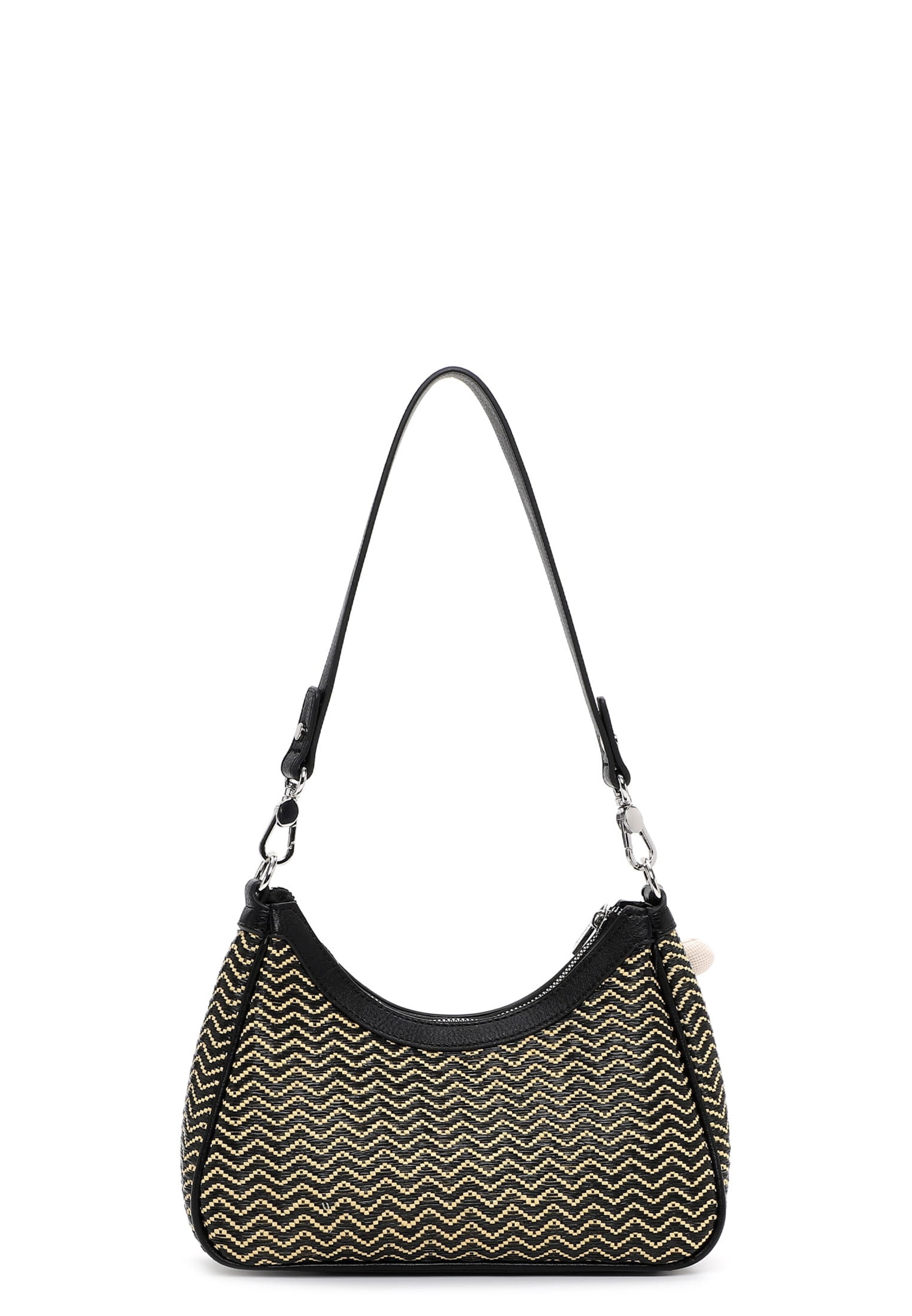 Poche ventrale 'Konstantina' Tamaris en noir