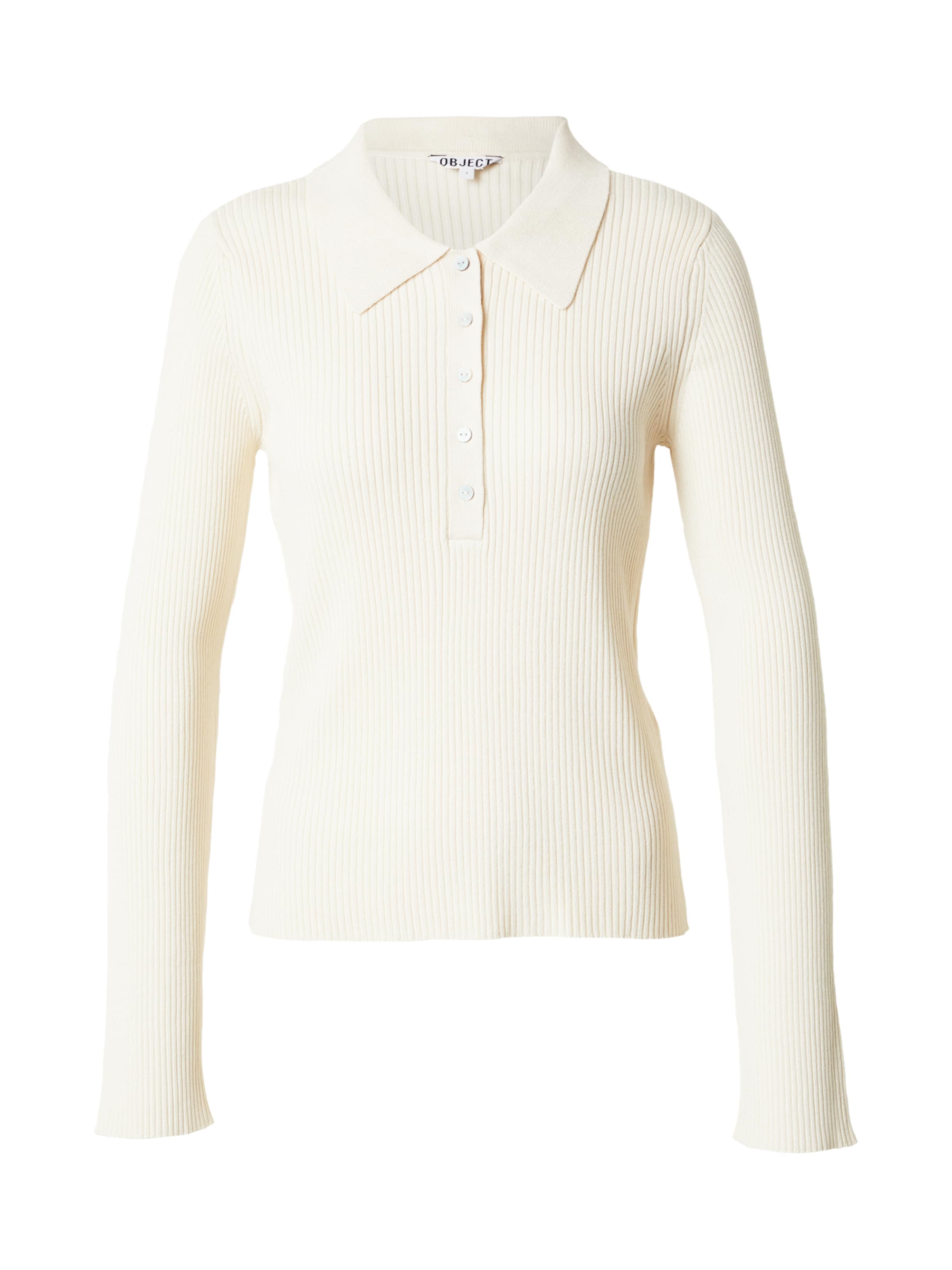 OBJECT Pullover 'OBJKelly' i hvid: forside