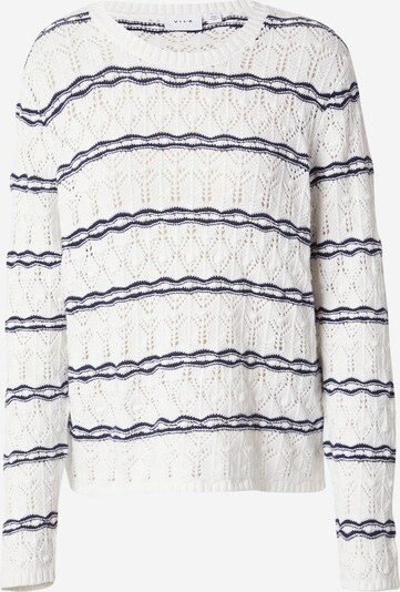 VILA Sweater 'SALANDA' in marine blue / White, Item view