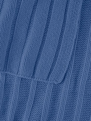 FALKE Scarf 'Pure Cashmere' in Blue: front