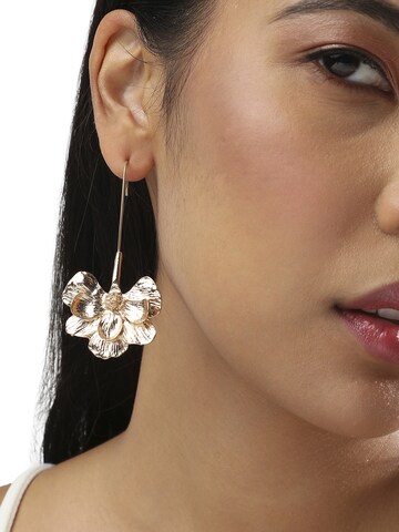 Boucles d'oreilles SOHI en or : devant