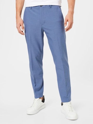 SELECTED HOMME Slimfit Chino kalhoty 'Josh' – modrá: přední strana
