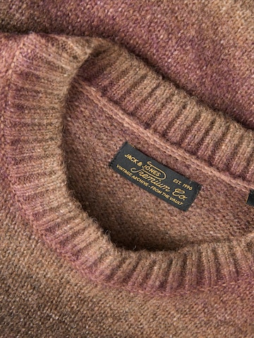 Jack & Jones Premium Tröja 'JPRBLUBENSON' i brun