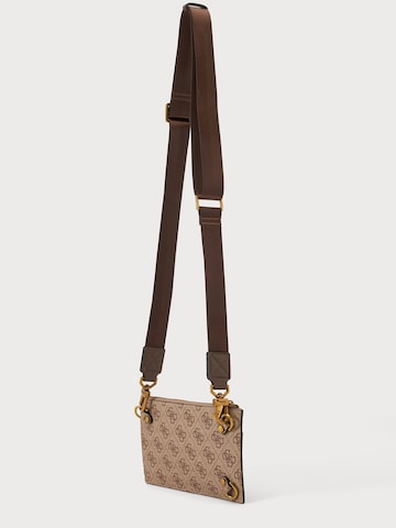 GUESS Skuldertaske 'MILANO' i beige