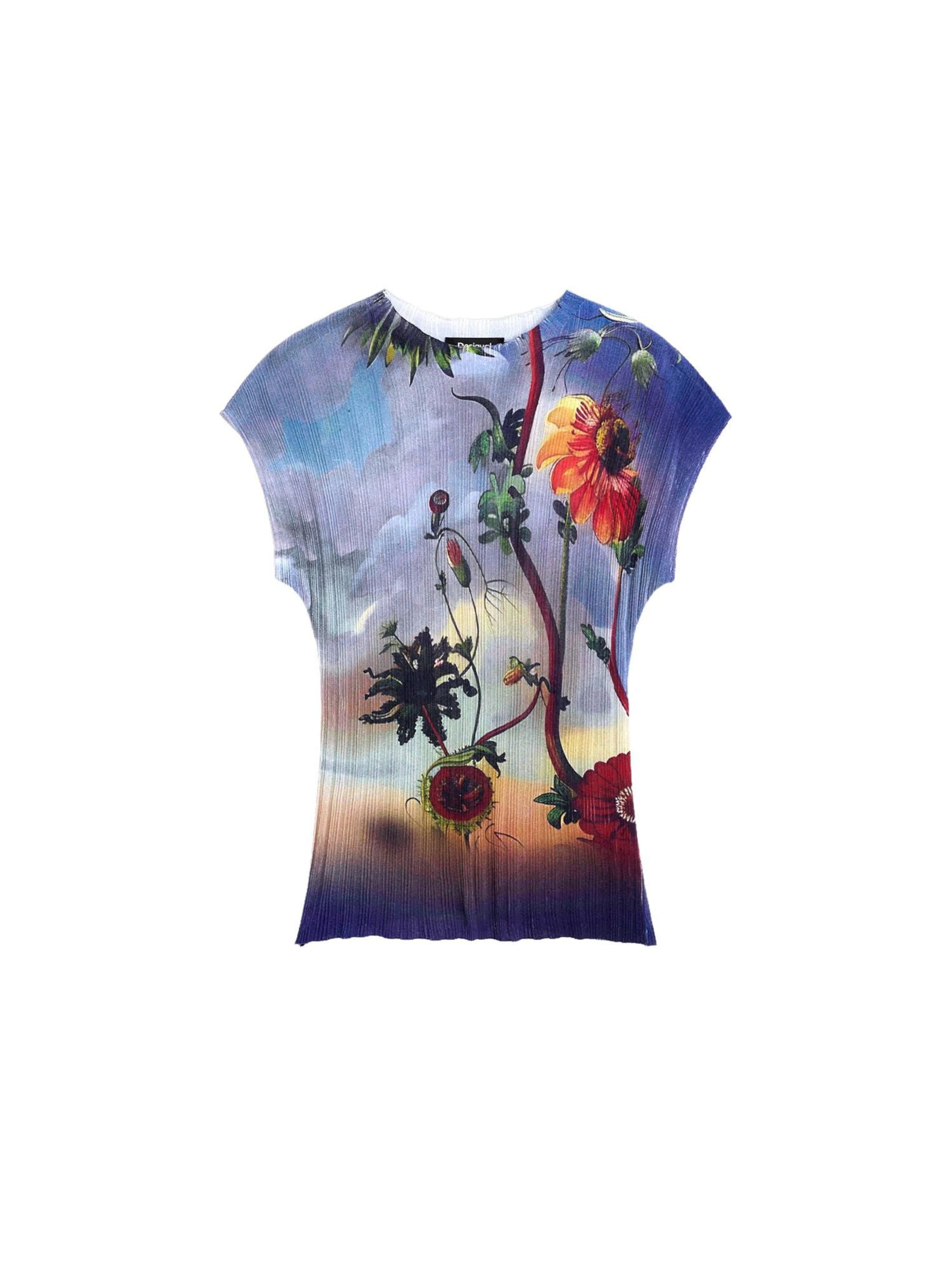 Desigual T-shirt i blå: framsida