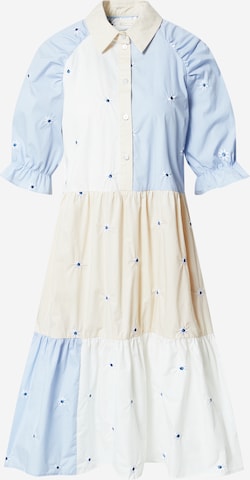 NÜMPH Shirt Dress 'FILIPPA' in Beige: front