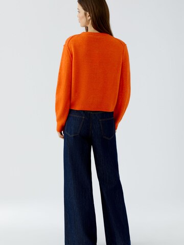 OUI Strickjacke 'ILAYA' in Orange