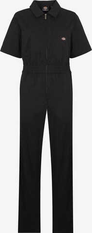 DICKIES - Jumpsuit 'Vale' en negro: frente