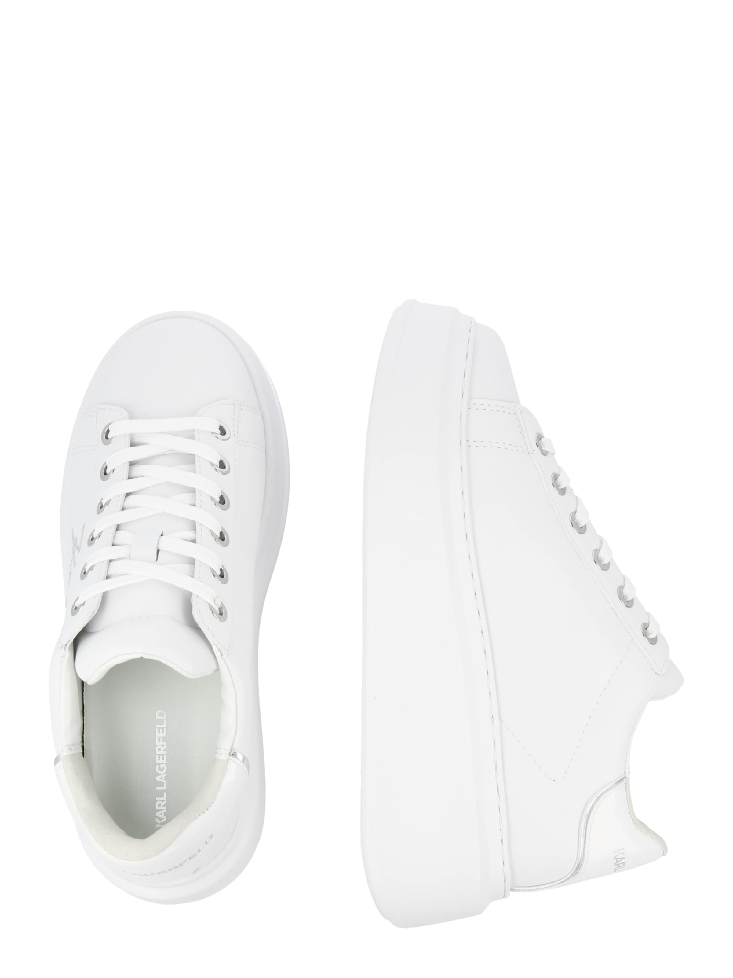 Karl Lagerfeld Низкие кроссовки в Белый