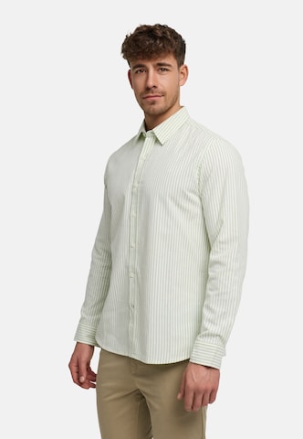 Kronstadt Regular fit Button Up Shirt 'Tanner' in Green