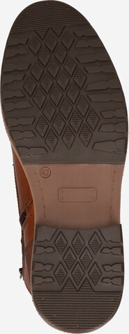 BULLBOXER Boots med snörning i brun