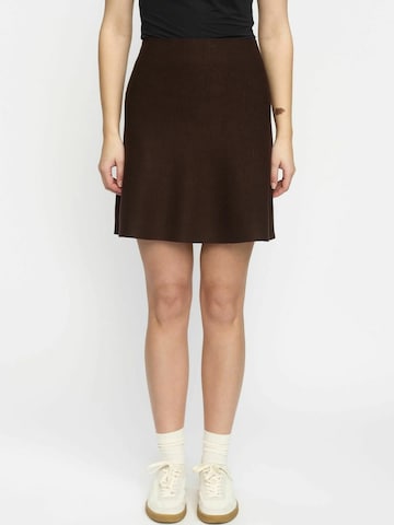 Gonna 'Henrietta' di Soft Rebels in marrone: frontale