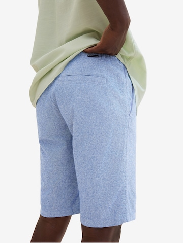 TOM TAILOR Regularen Chino hlače | modra barva