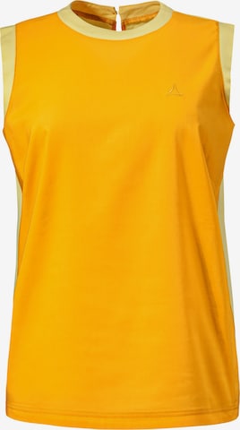 Haut de sport 'Lumio' Schöffel en jaune : devant