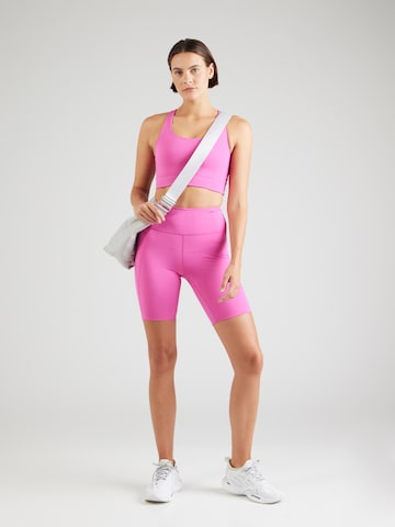 Girlfriend Collective Bustier Sport-BH 'PALOMA' in Pink