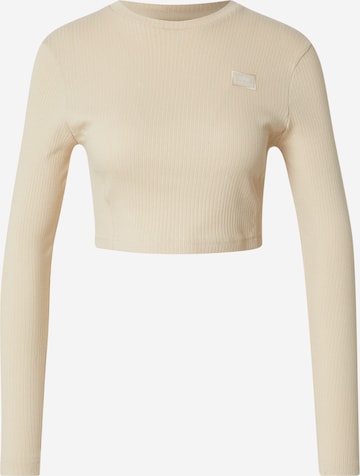 ALPHA INDUSTRIES T-shirt i vit: framsida