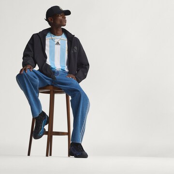 Largi Jeans 'Firebird Adicolor' de la ADIDAS ORIGINALS pe albastru