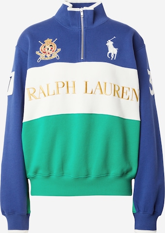 Polo Ralph Lauren Суичър в синьо: отпред