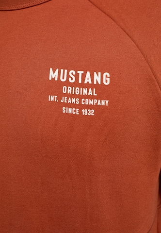 MUSTANG Sweatshirt in Rot