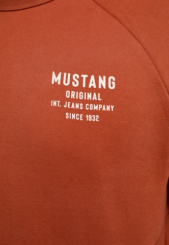 MUSTANG Sweatshirt in Red