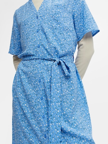 Robe-chemise 'EMA ELISE' OBJECT en bleu