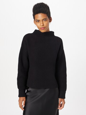 Pull-over 'Selma' SELECTED FEMME en noir : devant