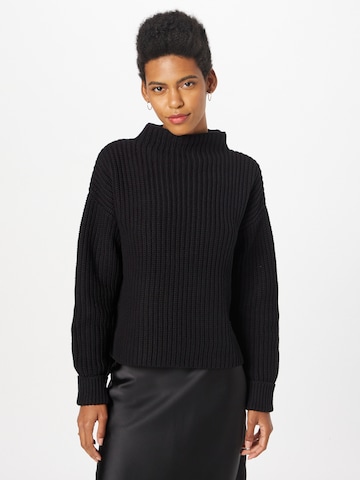 Pull-over 'Selma' SELECTED FEMME en noir : devant