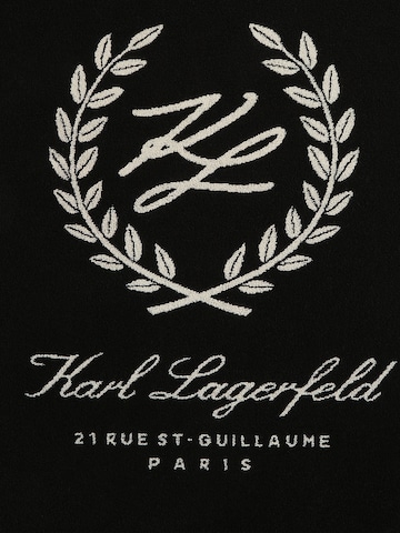 Karl Lagerfeld - Toalla de playa en negro